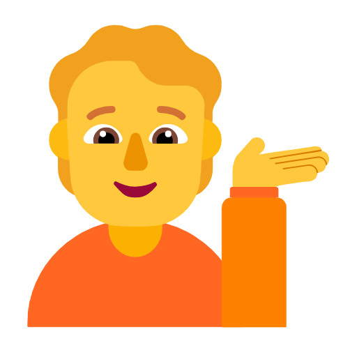 Osoba z wystawioną dłonią dla Microsoft Windows 11 23H2 June 2024 Update