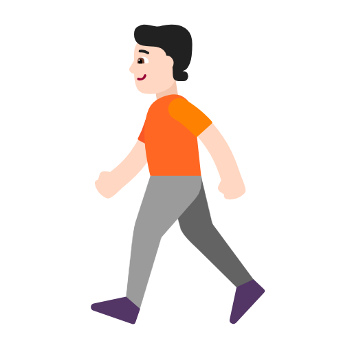 Voetganger: lichte huidskleur voor Microsoft Windows 11 23H2 June 2024 Update