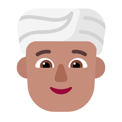 Personne En Turban: Peau Légèrement Mate pour Microsoft Windows 11 23H2 June 2024 Update