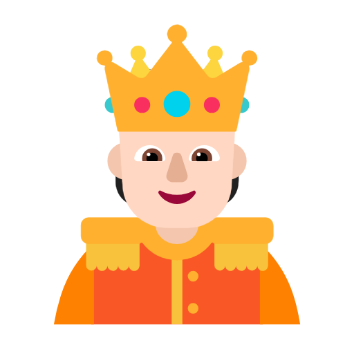 Osoba s korunou: Světlý odstín pleti pro Microsoft Windows 11 23H2 June 2024 Update