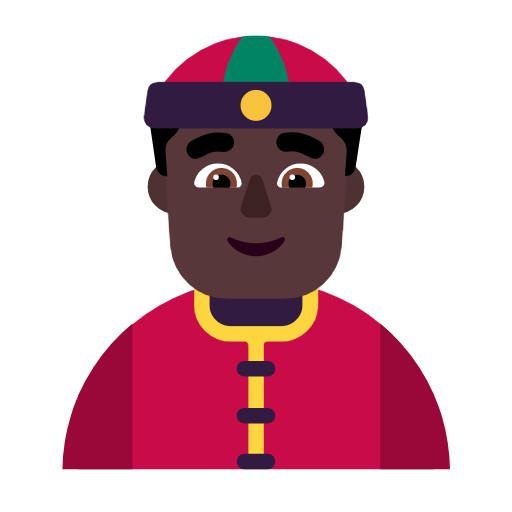 Uomo Con Zucchetto Cinese: Carnagione Scura per Microsoft Windows 11 23H2 June 2024 Update