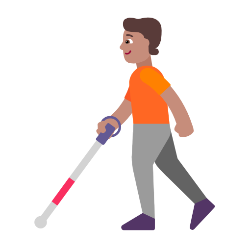 Microsoft Windows 11 23H2 June 2024 Update의 경우 지팡이를 든 사람: 갈색 피부