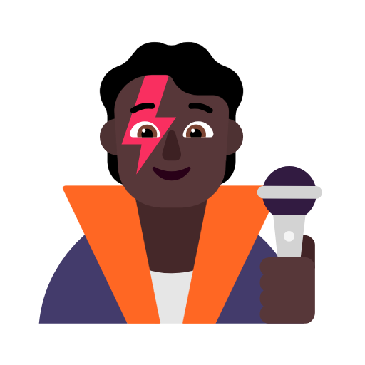 Chanteur (Tous Genres): Peau Foncée pour Microsoft Windows 11 23H2 June 2024 Update