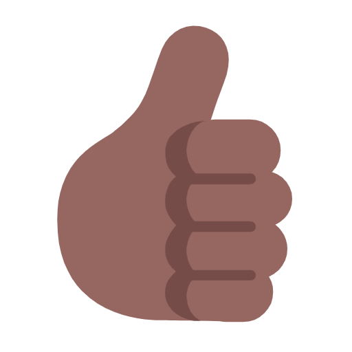 Thumbs Up: Medium-Dark Skin Tone for Microsoft Windows 11 23H2 June 2024 Update