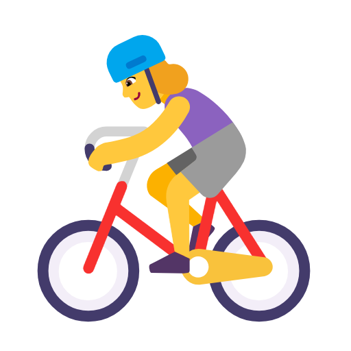 ผู้หญิงขี่จักรยาน สำหรับ Microsoft Windows 11 23H2 June 2024 Update