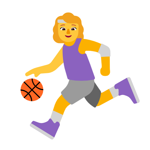 Žena skákající míč pro Microsoft Windows 11 23H2 June 2024 Update