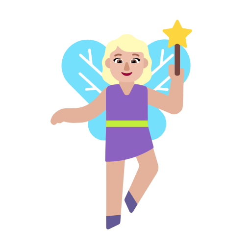 Peri wanita: warna kulit cerah-sedang untuk Microsoft Windows 11 23H2 June 2024 Update