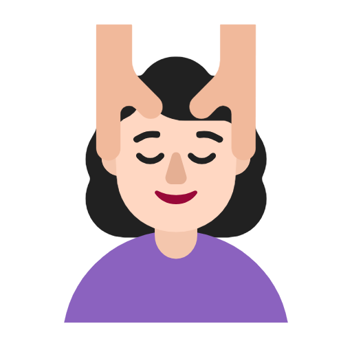 Masáž ženy: Světlý tón pleti pro Microsoft Windows 11 23H2 June 2024 Update