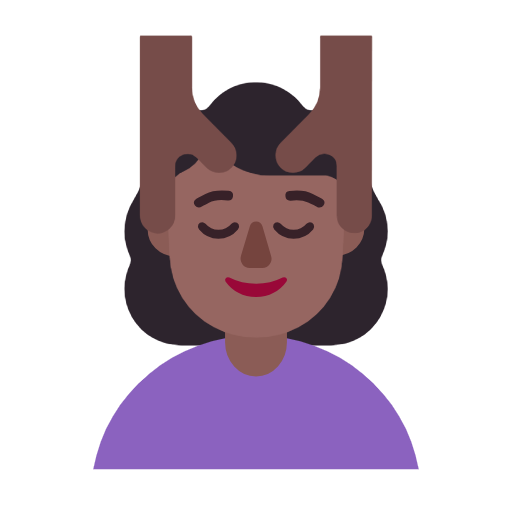 Wanita dipijat: warna kulit gelap-sedang untuk Microsoft Windows 11 23H2 June 2024 Update