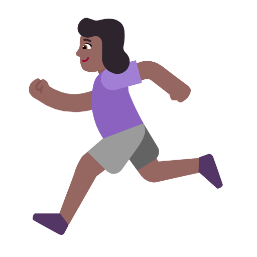 Donna Che Corre: Carnagione Abbastanza Scura per Microsoft Windows 11 23H2 June 2024 Update