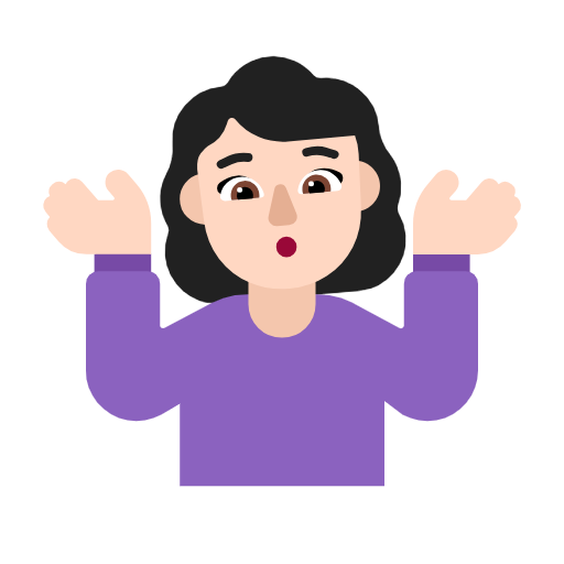 Dona arronsant les espatlles: pell clara per Microsoft Windows 11 23H2 June 2024 Update