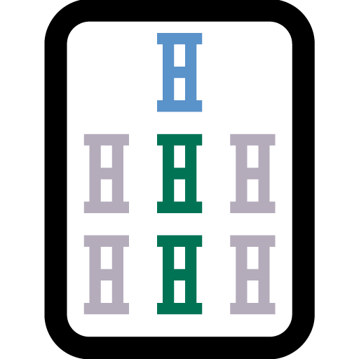 Mahjong Stein Bambus Sieben für Microsoft Windows 11 23H2