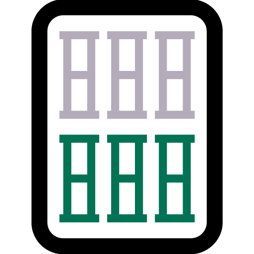 لعبة ماجونغ ست قطع من الخيزران لـ Microsoft Windows 11 23H2