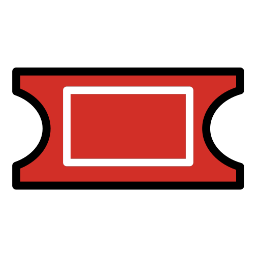 第入场券号为第OpenMoji 15.1号