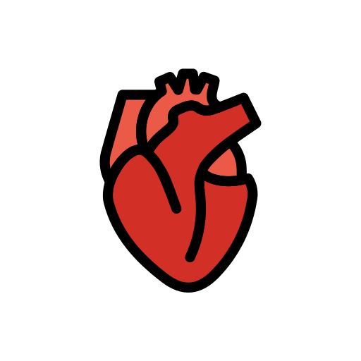 Anatomical Heart for OpenMoji 15.1