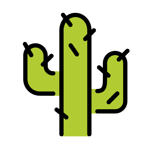 Cactus per OpenMoji 15.1