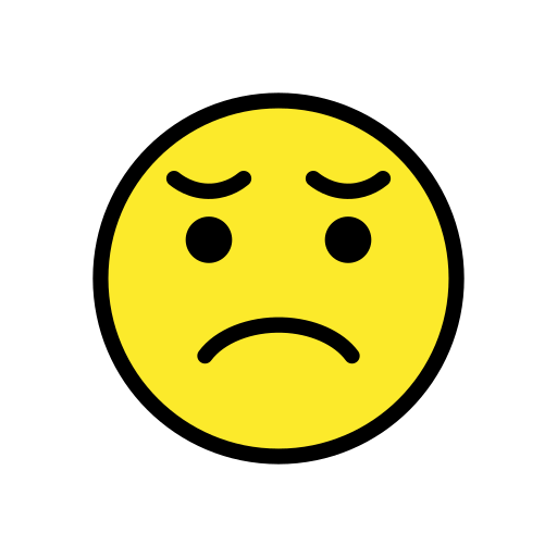 Muka kecewa untuk OpenMoji 15.1