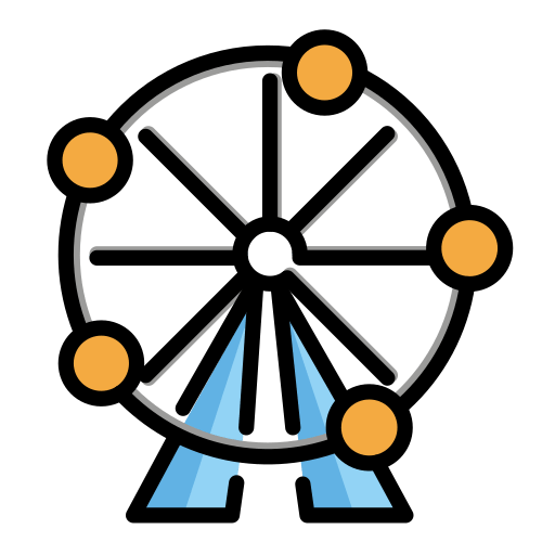ชิงช้าสวรรค์ สำหรับ OpenMoji 15.1