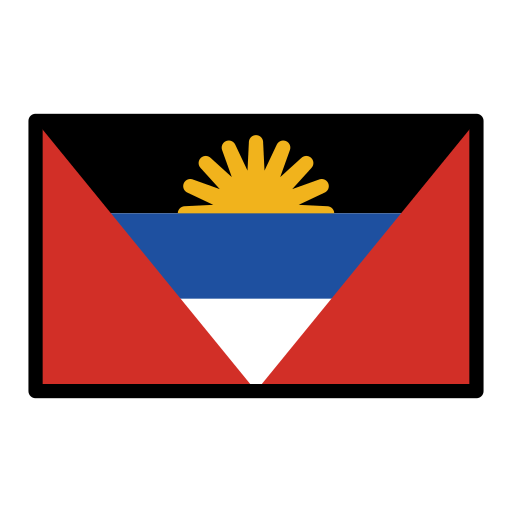 Steag: Antigua și Barbuda pentru OpenMoji 15.1