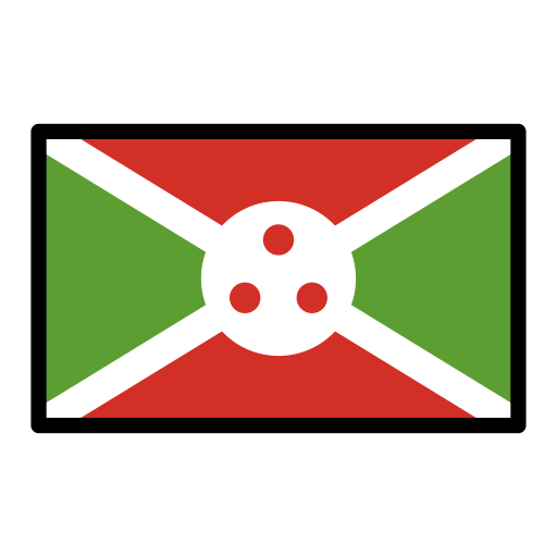 Vlajka: Burundi pro OpenMoji 15.1