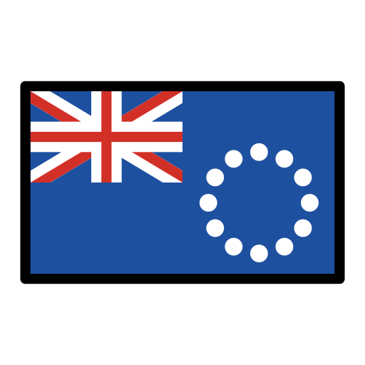 Bandera: Illes Cook per OpenMoji 15.1