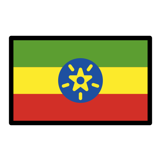 Bandera: Etiòpia per OpenMoji 15.1