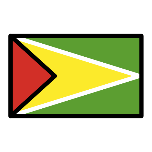 Bandera: Guyana per OpenMoji 15.1