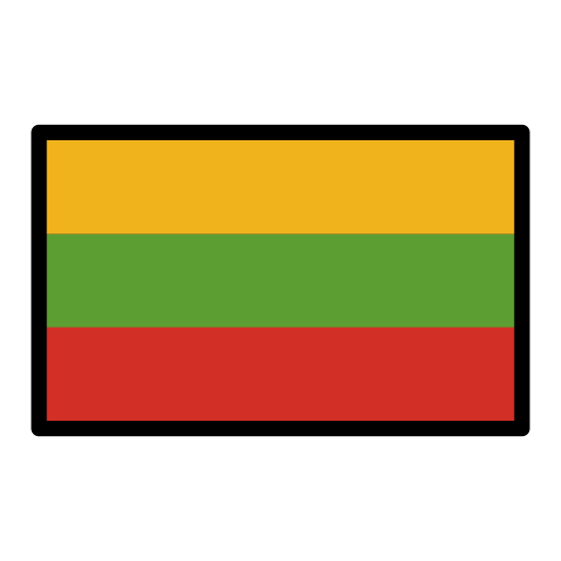 Flag: Lithuania for OpenMoji 15.1