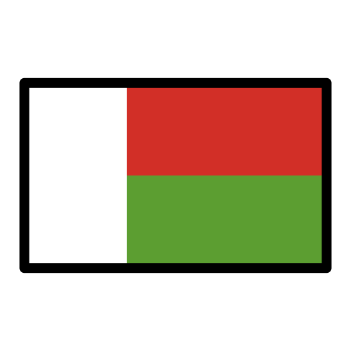 Bandera: Madagascar per OpenMoji 15.1