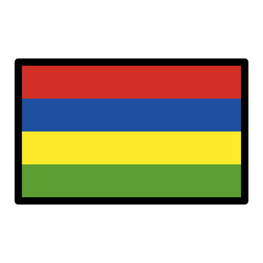 Lippu: Mauritius varten OpenMoji 15.1