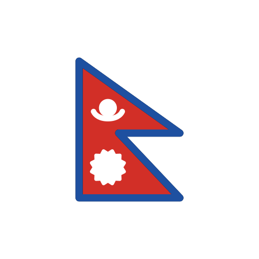 Flag: Nepal for OpenMoji 15.1