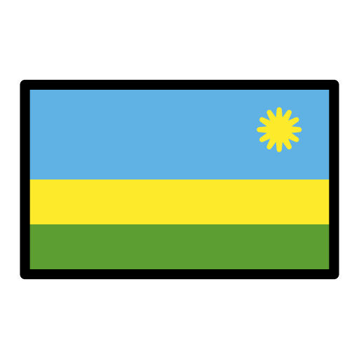 Vlajka: Rwanda pro OpenMoji 15.1