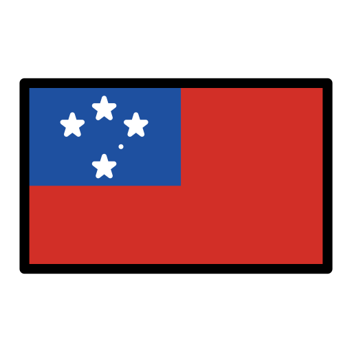 Vlajka: Samoa pro OpenMoji 15.1