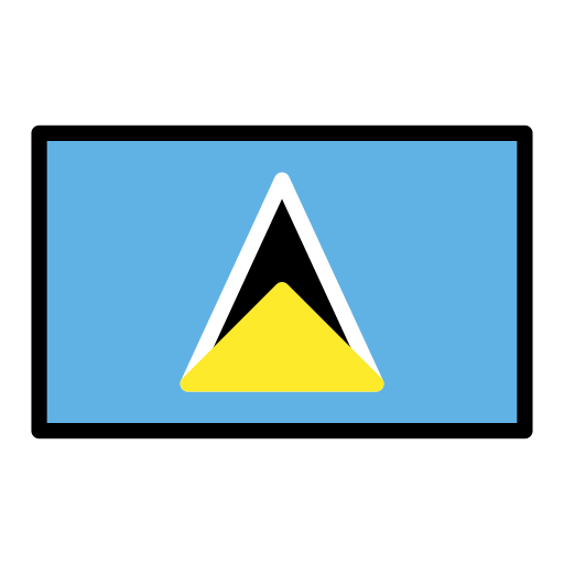 דגל: סנט לוסיה עבור OpenMoji 15.1