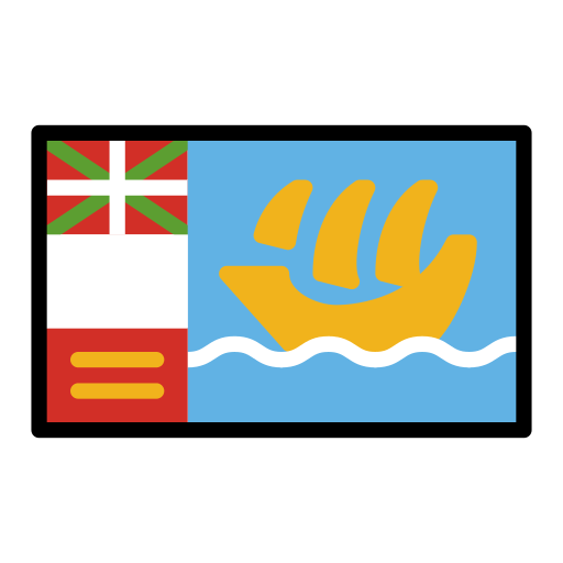 Bandiera: Saint-Pierre e Miquelon per OpenMoji 15.1