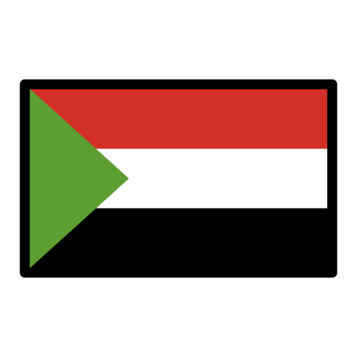 Bandiera: Sudan per OpenMoji 15.1