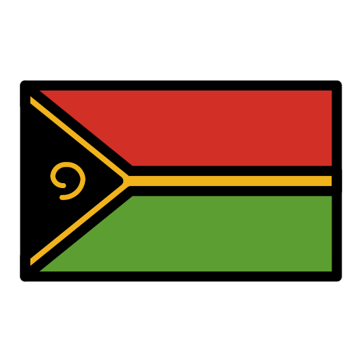 Drapeau: Vanuatu pour OpenMoji 15.1