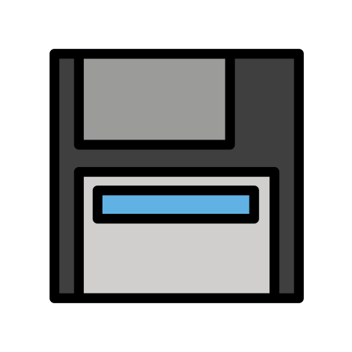 Floppy Disc per OpenMoji 15.1