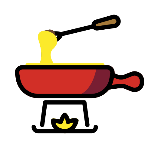 Fondue voor OpenMoji 15.1