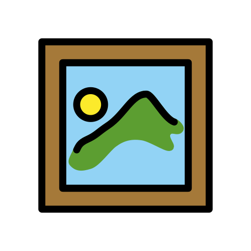 Framed Picture for OpenMoji 15.1