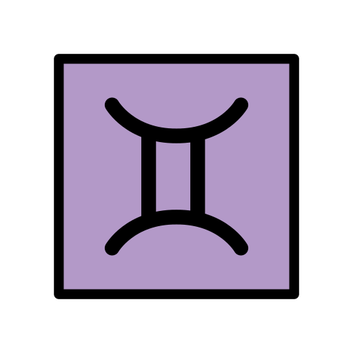 מזל תאומים עבור OpenMoji 15.1