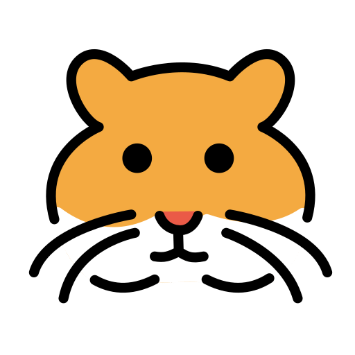 Hamster for OpenMoji 15.1