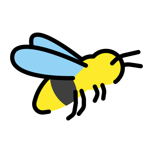 Honeybee for OpenMoji 15.1