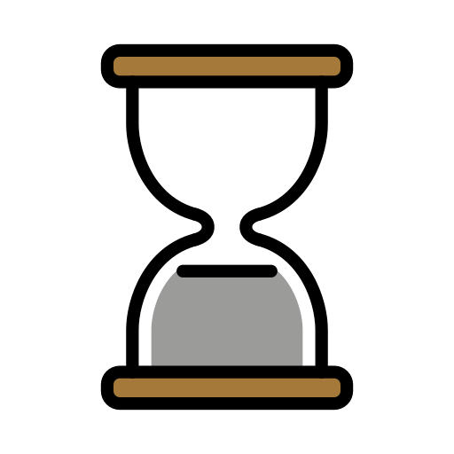 Tiimalasi Valmis varten OpenMoji 15.1