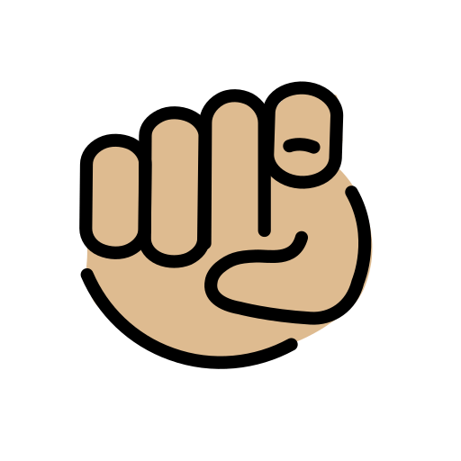 Ukazováček k sobě: světlý tón pleti pro OpenMoji 15.1