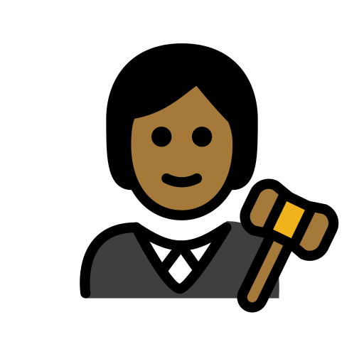 Juge: Peau Mate pour OpenMoji 15.1