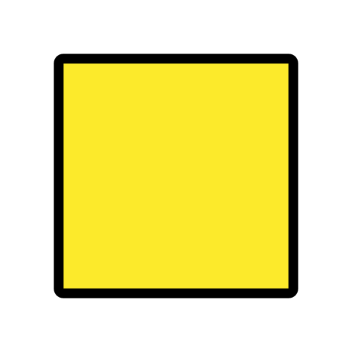 Yellow Square for OpenMoji 15.1