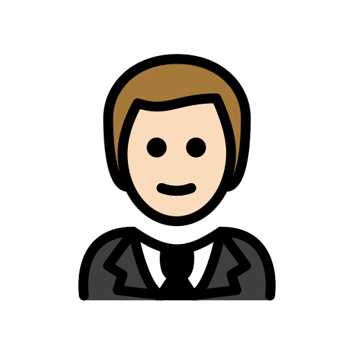 Mies smokissa: Vaalea ihonväri varten OpenMoji 15.1