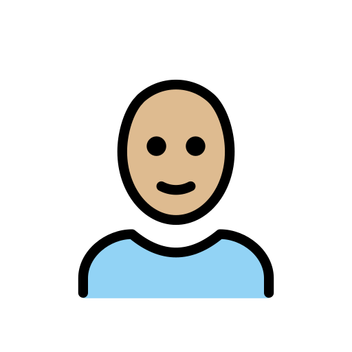 Home: Pell Mitjà Clar, Calb per OpenMoji 15.1