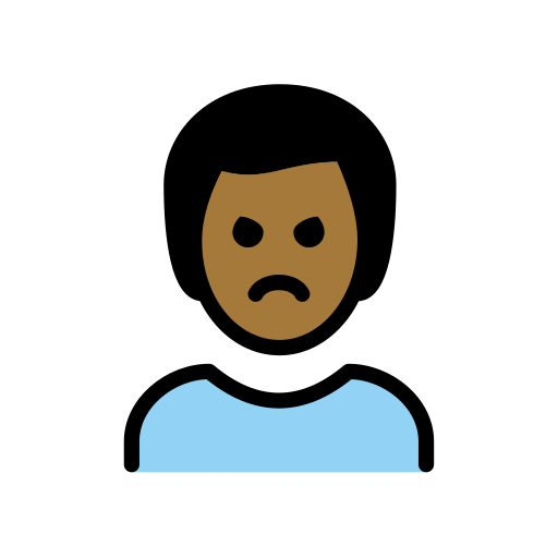 Home fent pucheros: To de pell mig fosc per OpenMoji 15.1